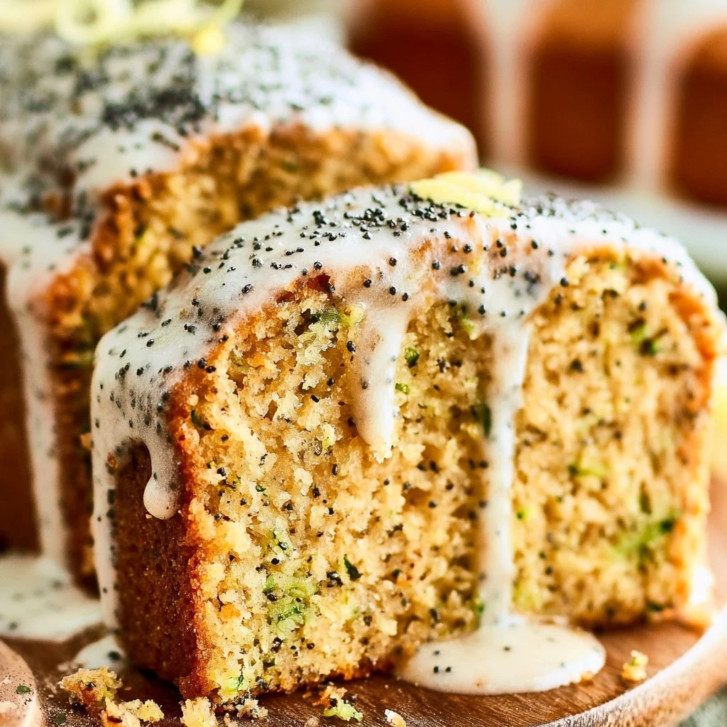 Lemon Poppy Seed Zucchini Bread