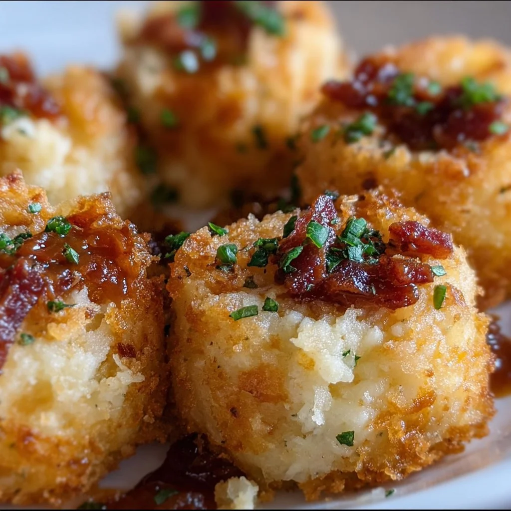 Loaded Mashed Potato Bites