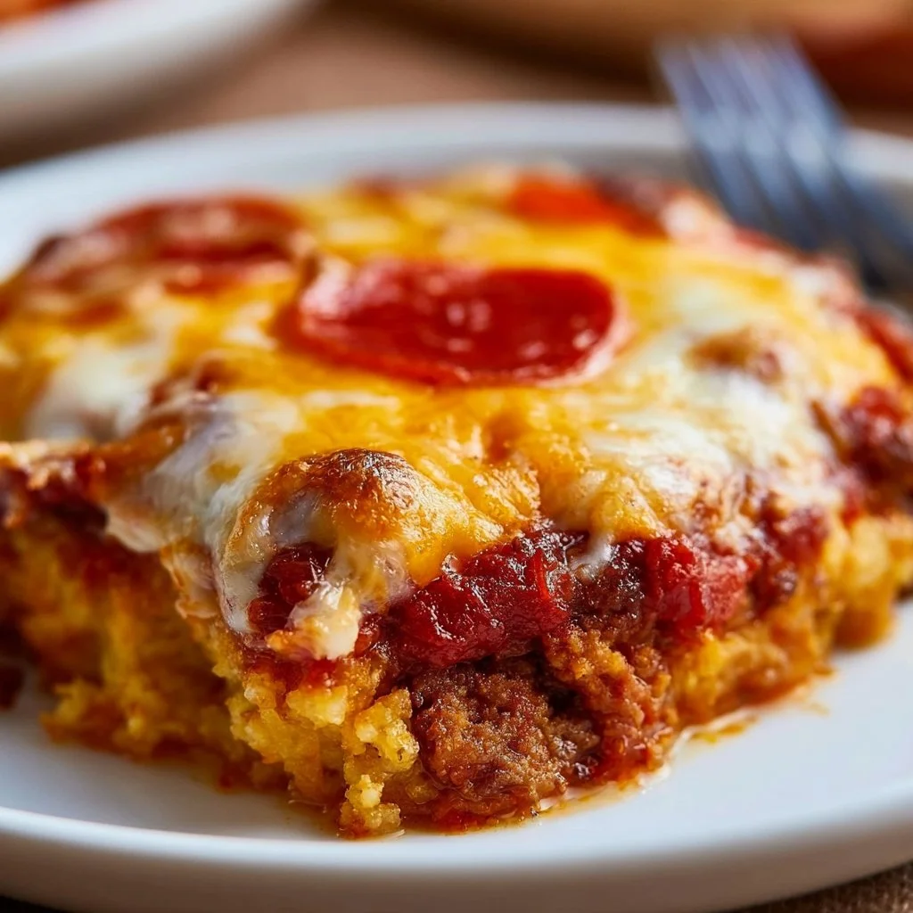 Low Carb Pizza Casserole (Easy, Cheesy & Family-Approved)