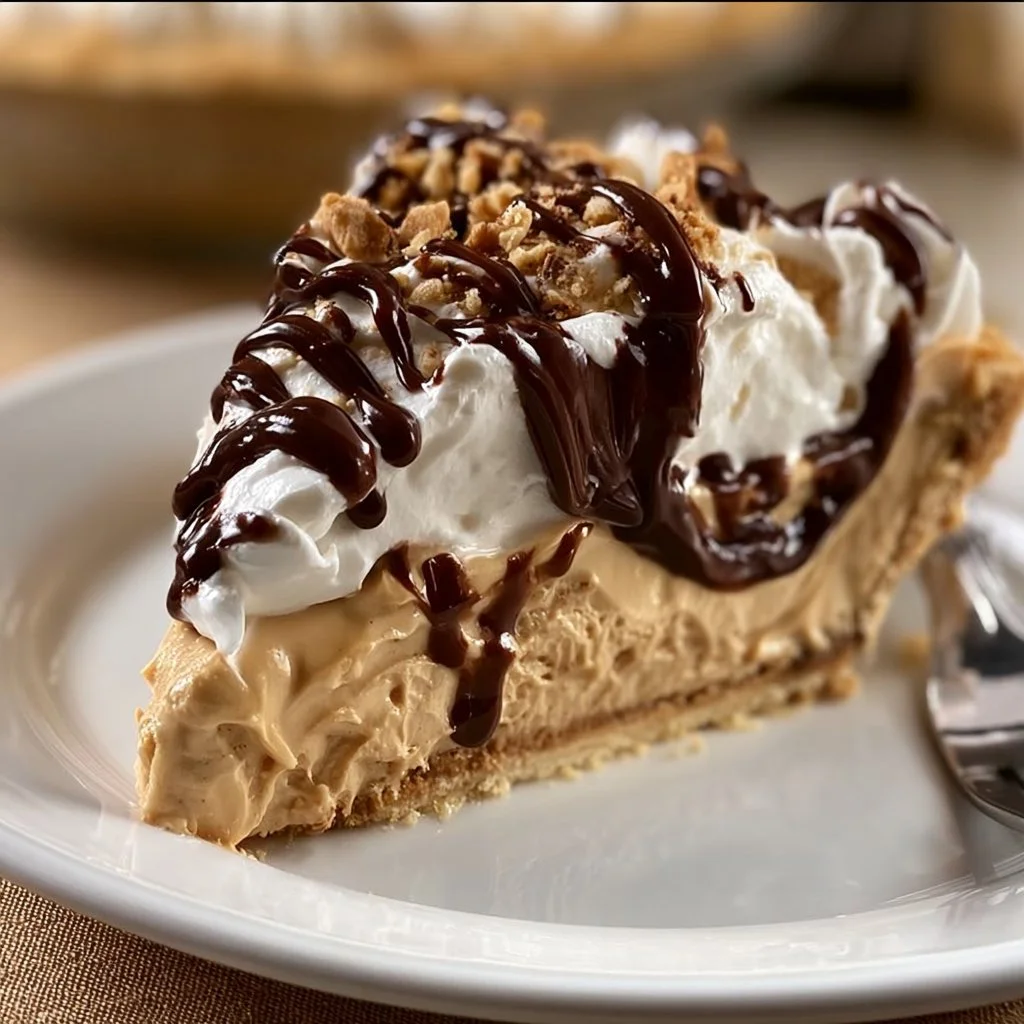 No Bake Peanut Butter Pie
