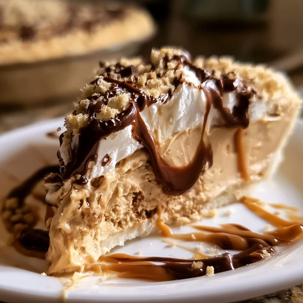 No Bake Peanut Butter Pie