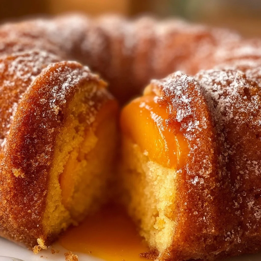 Peach Bundt Cake