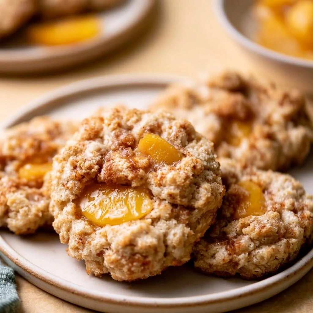 Peach Cobbler Cookies