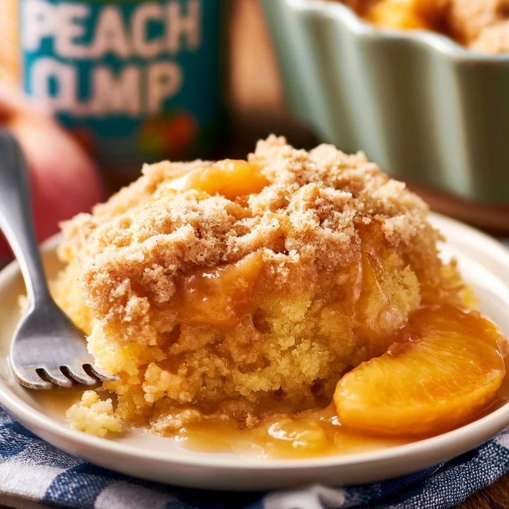 Peach Dump Cake