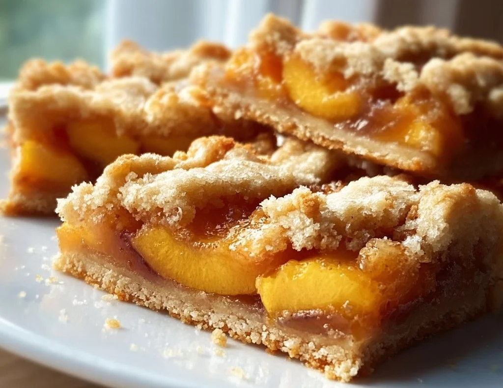 Peach Pie Bars