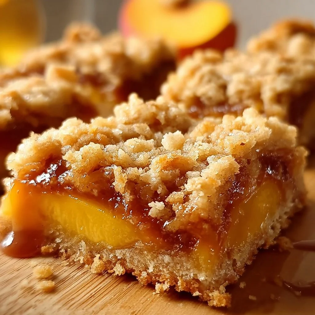 Peach Pie Bars