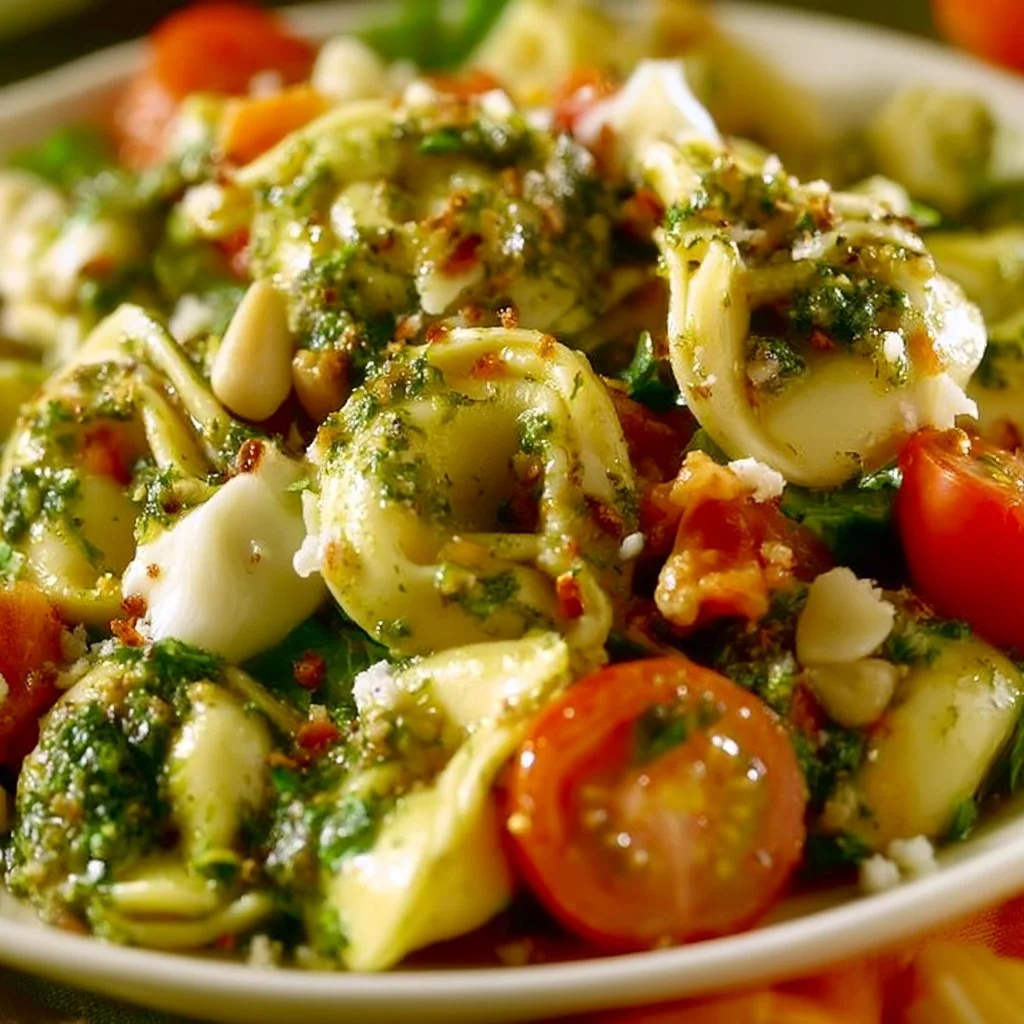 Pesto Tortellini Salad