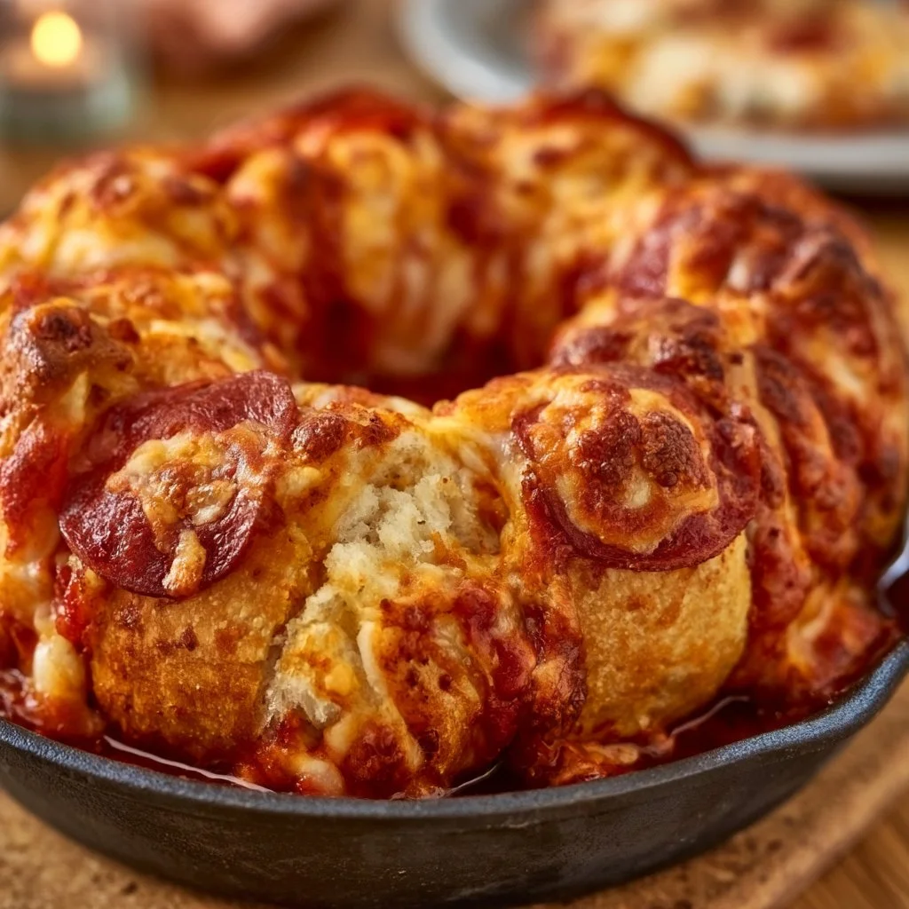 Pull Apart Pepperoni Pizza Bread