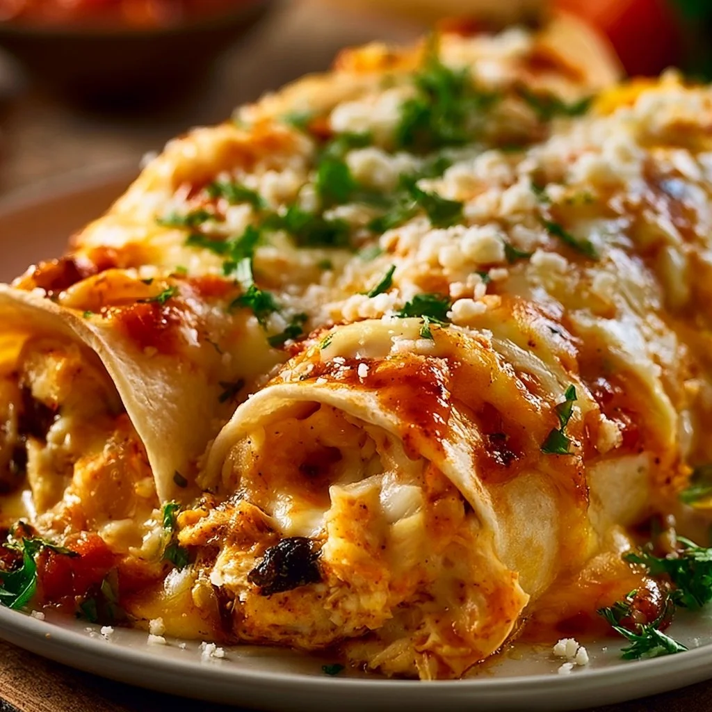 Quick & Healthy Chicken Enchiladas High Protein Comfort Dinner