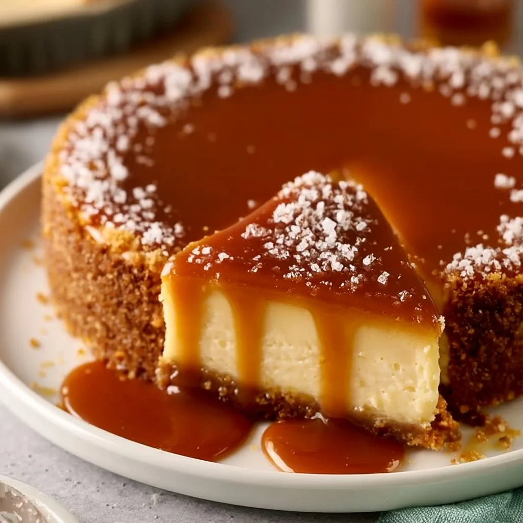 Salted Caramel Cheesecake