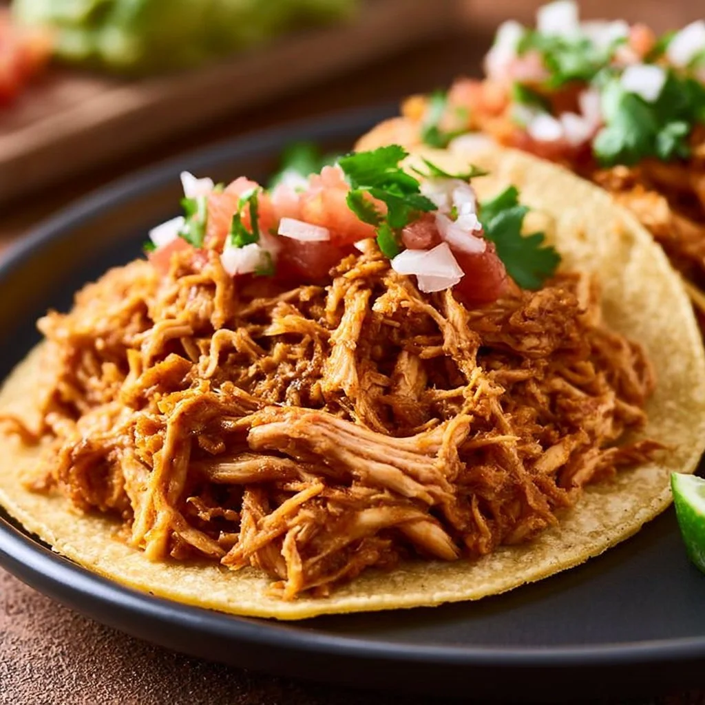 Shredded Chicken Tacos