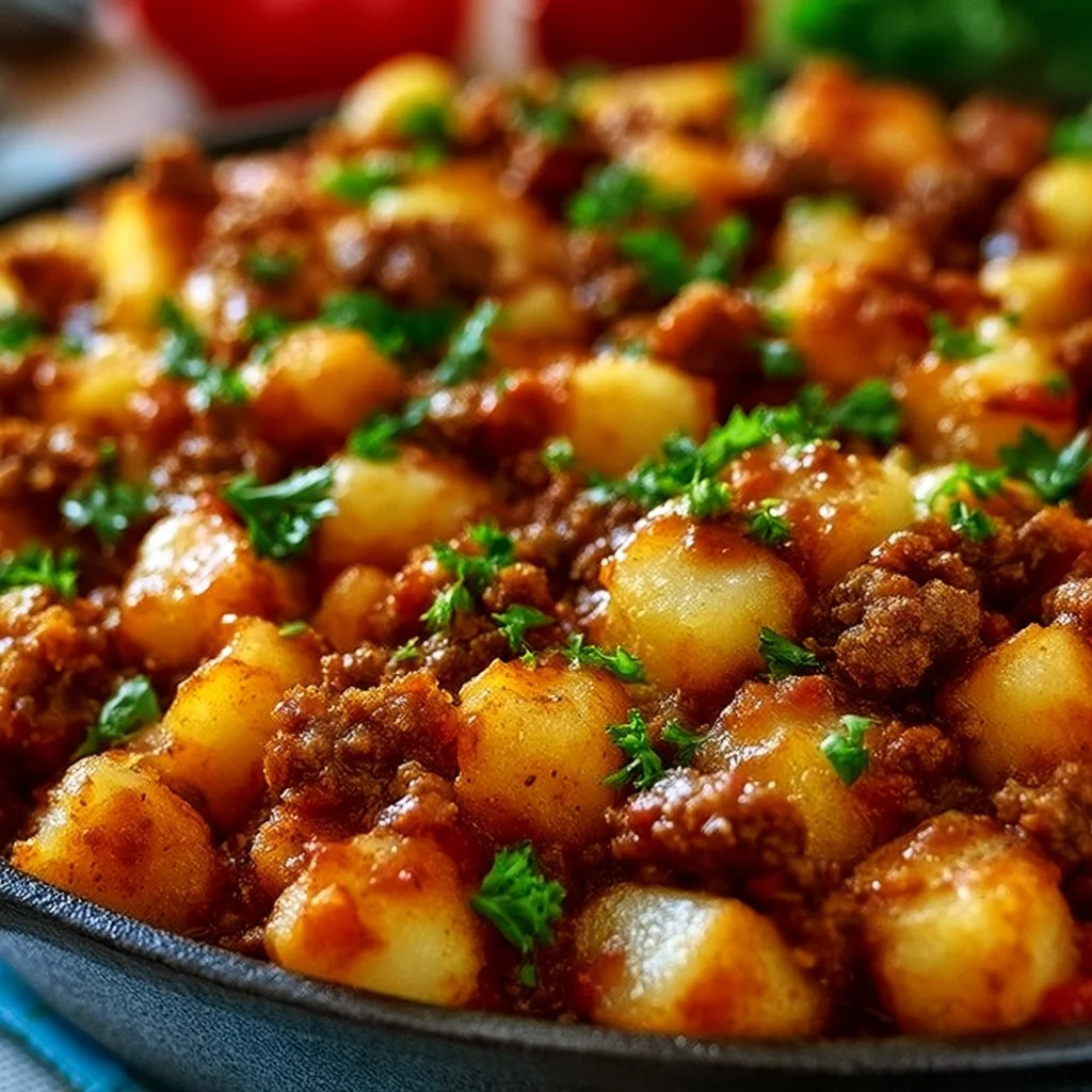 Sloppy Joe Potato Skillet: An Incredible Ultimate Recipe