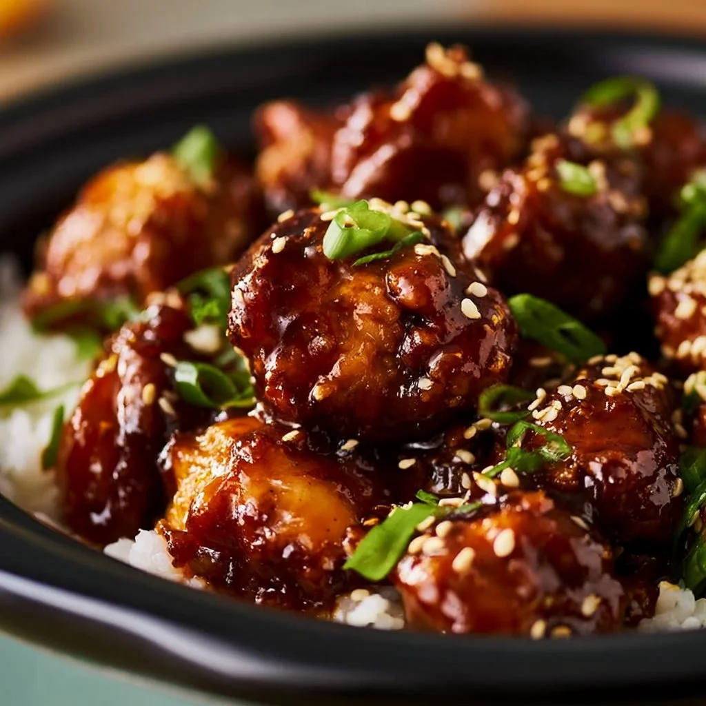 Slow Cooker General Tso's Chicken Recipe