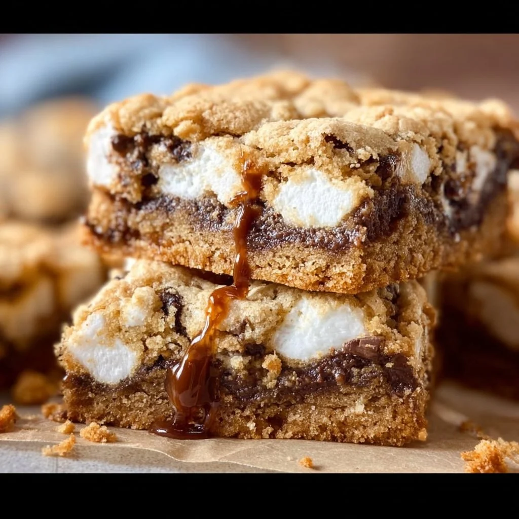 S'mores Cookie Bars