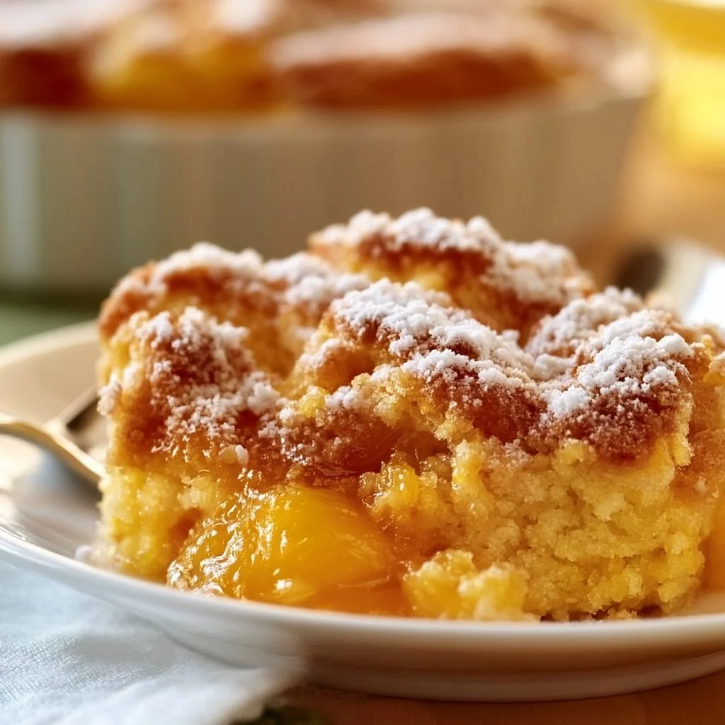 Southern Peach Cobbler
