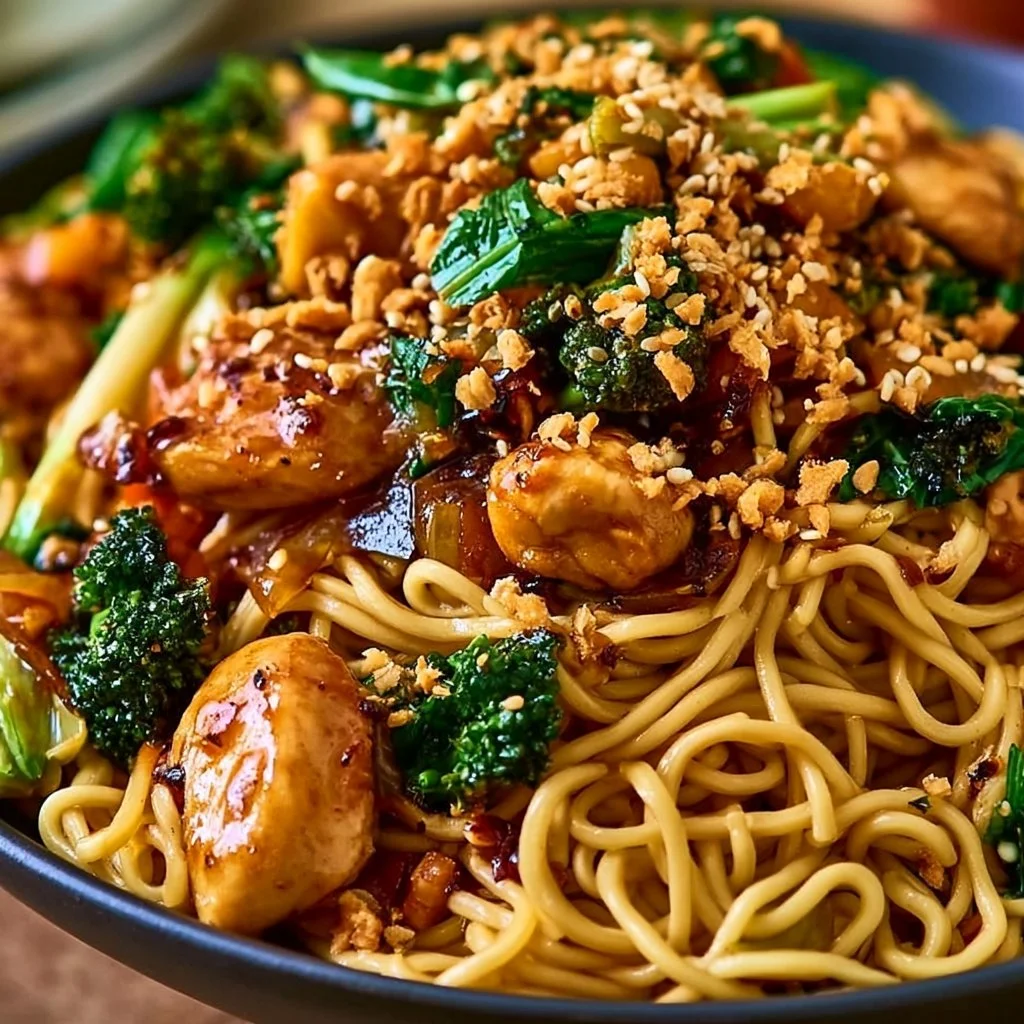 Sticky Garlic Chicken Noodles: Your Next Weeknight Win