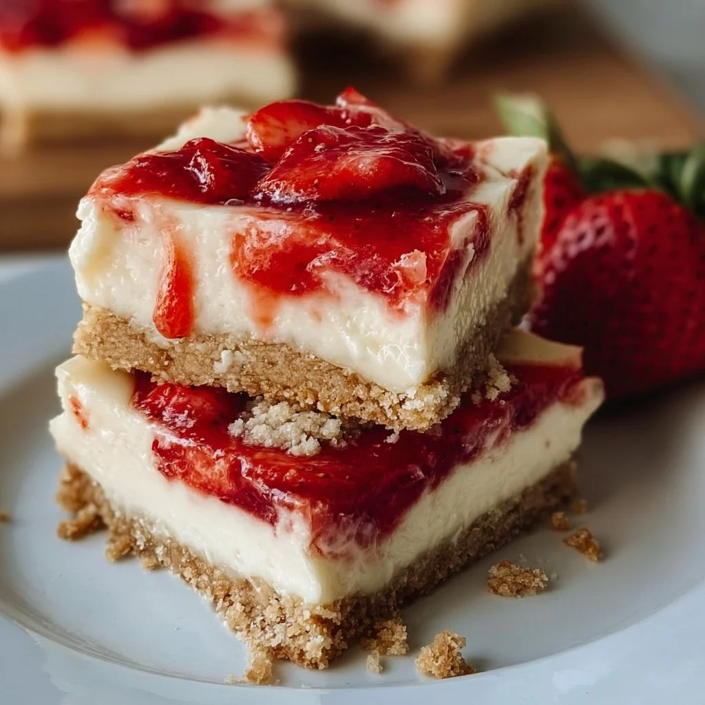 Strawberry Cheesecake Bars