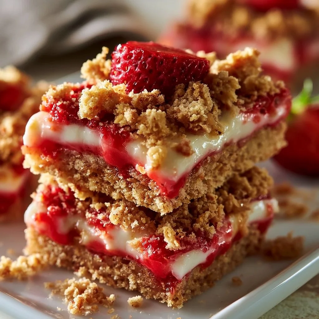 Strawberry Crunch Bars