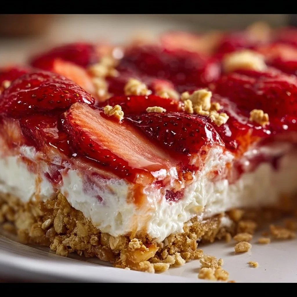 Strawberry Pretzel Salad