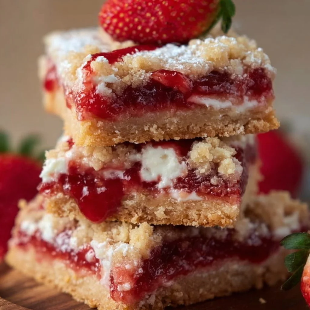 Strawberry Shortcake Bars