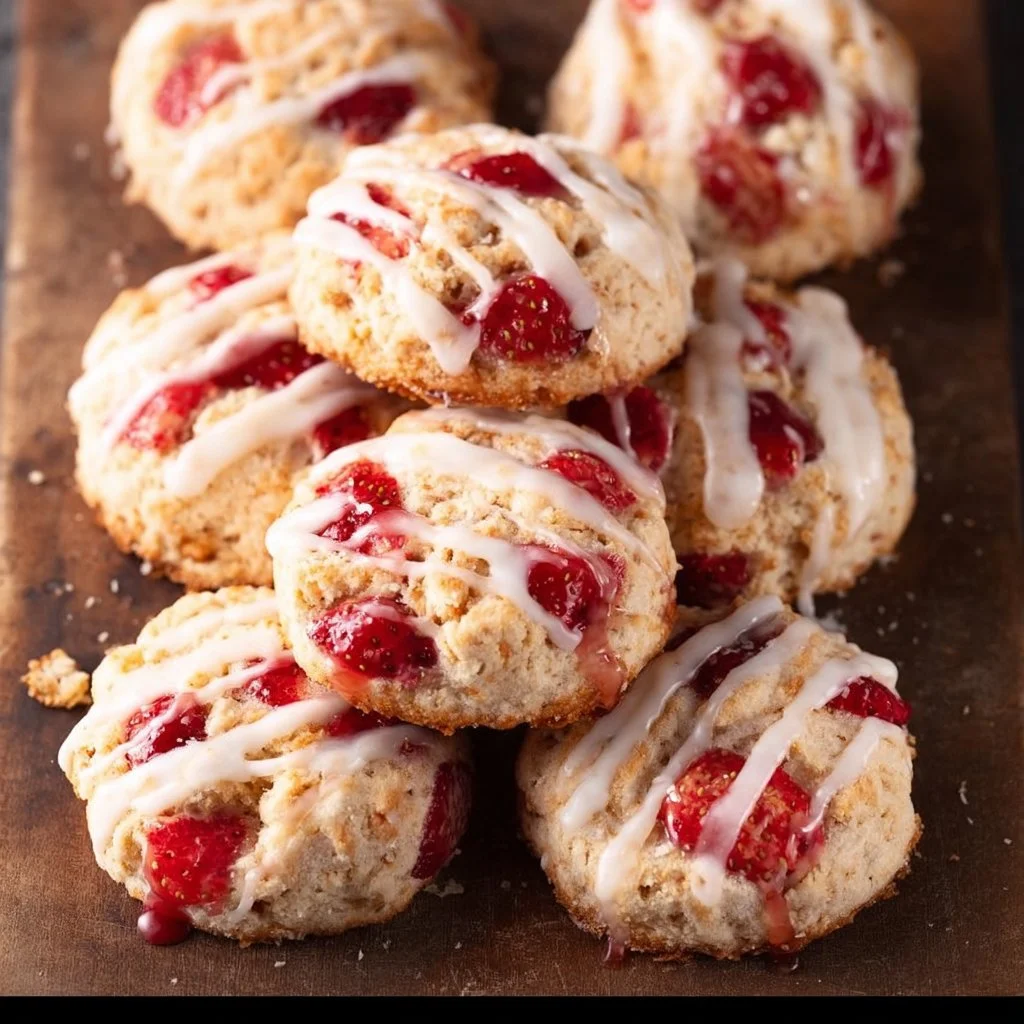Strawberry Shortcake Cookies