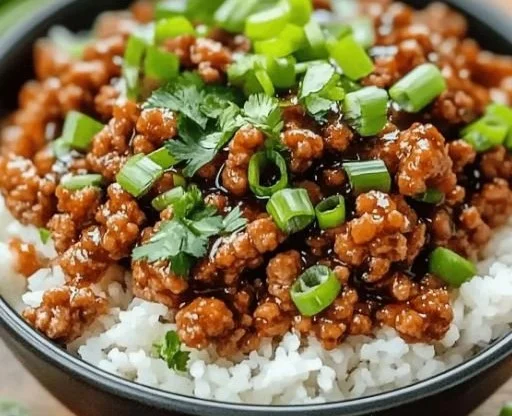 Sweet and Savory Honey Garlic Ground Turkey Recipe in 25 Minutes
