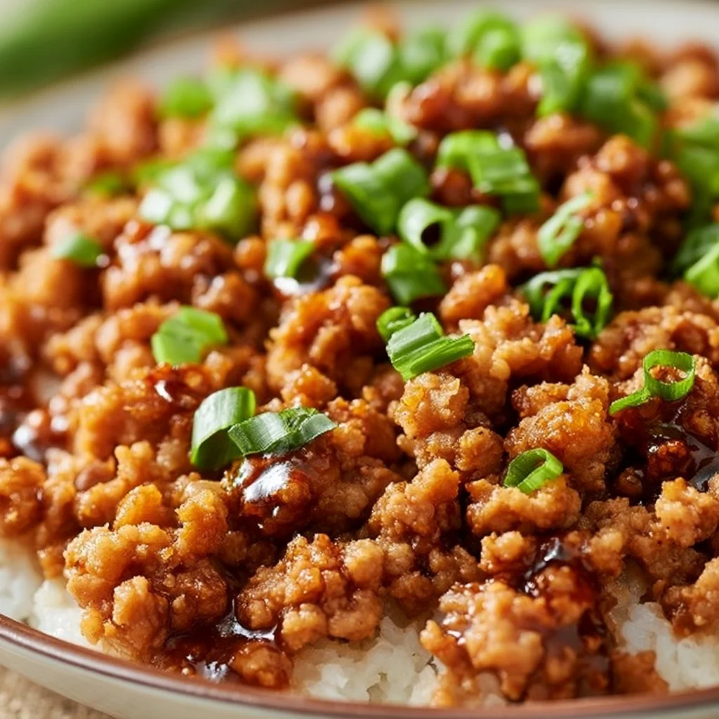 Sweet and Savory Honey Garlic Ground Turkey Recipe in 25 Minutes