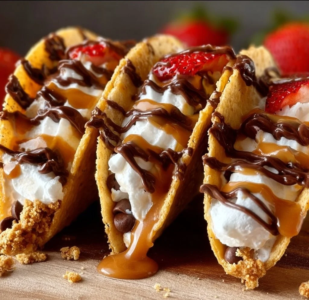 Sweet Dessert Tacos