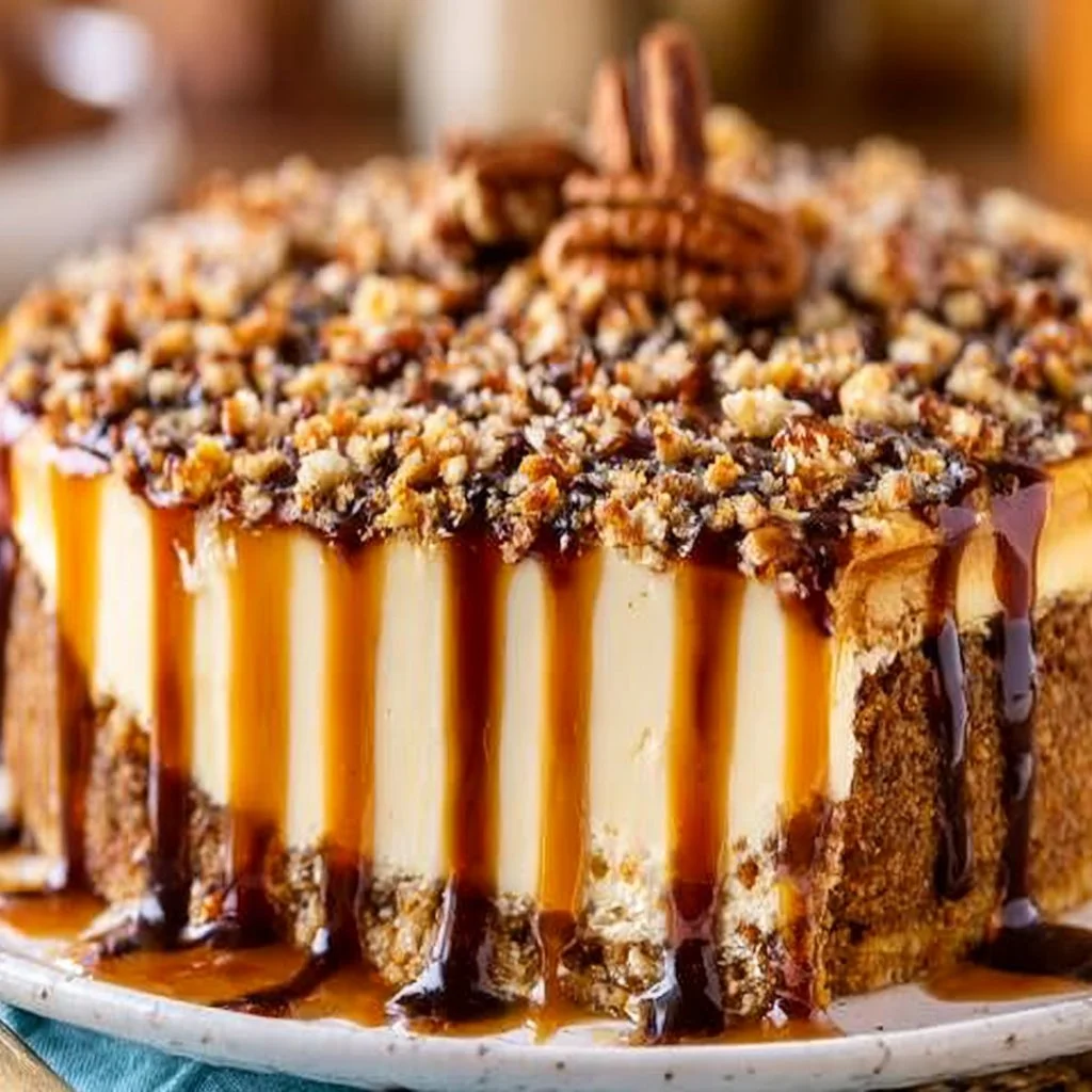 Turtle Cheesecake