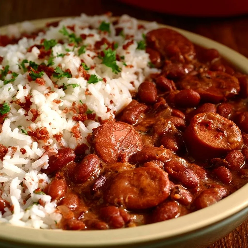 Crock-Pot Cajun Red Beans and Rice