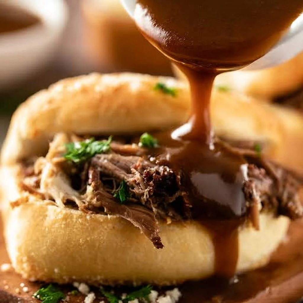 Easy Crock Pot French Dip