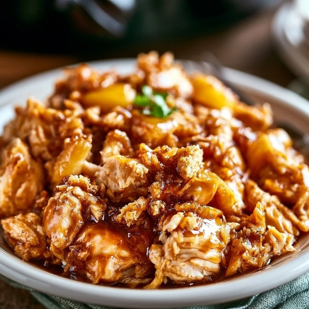 Hawaiian Crockpot Chicken