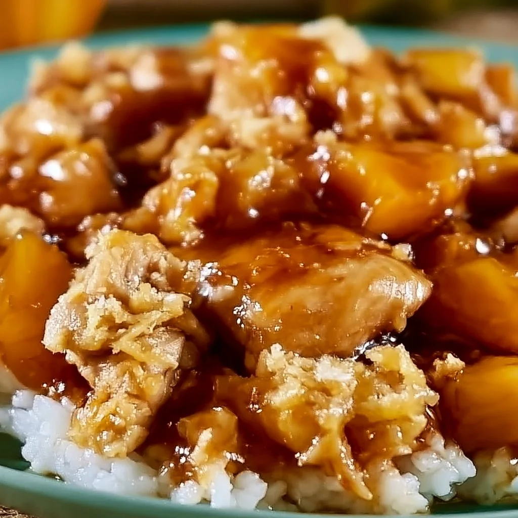 Sweet Hawaiian Crockpot Chicken