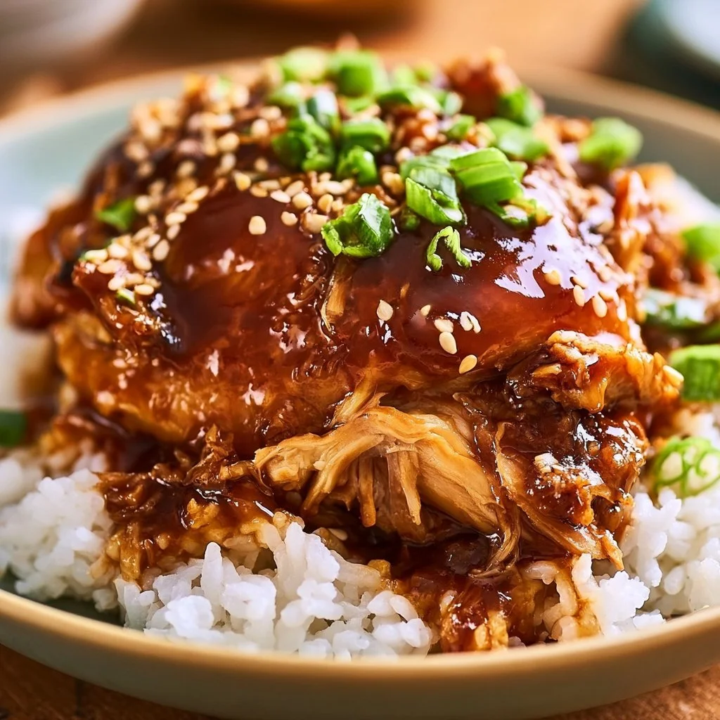 Tender Slow Cooker Teriyaki Chicken